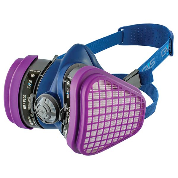 SPR466 Small/Medium Half Facepiece Respirator For Organic Vapor/P100