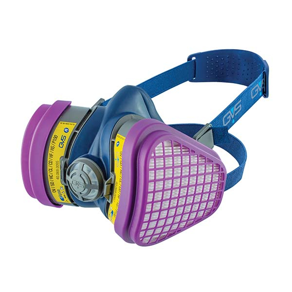 SPR473 Medium/Large Half Facepiece Respirator For Organic Vapor/Acid Gas/P100