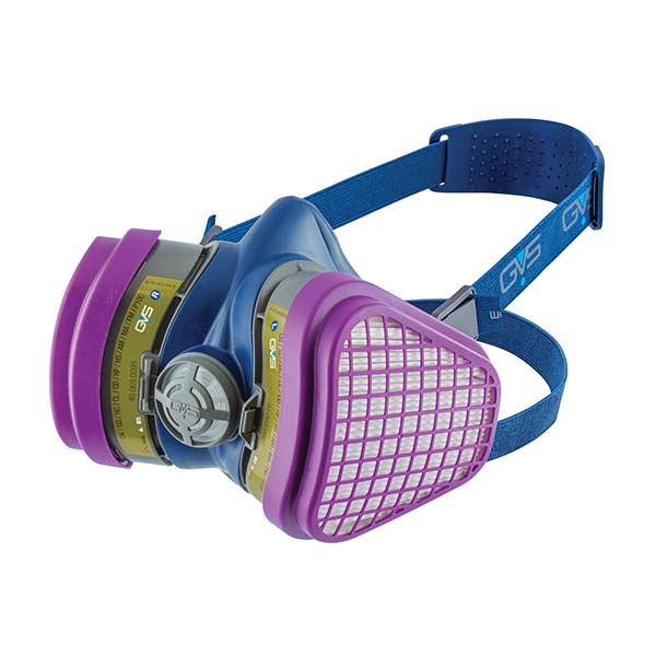 SPR485 Medium/Large Half Facepece Respirator For Multigas P100