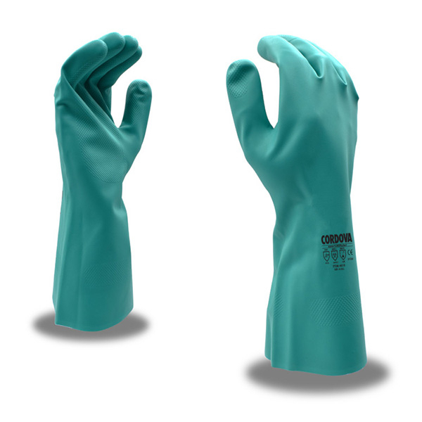 Cordova Gloves 4630 SZ 2XL Unsupported Nitrile 15 Mil Green 12/pkg