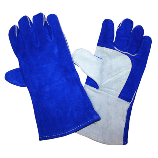 Cordova Gloves 7615 SZ XL Welder Gloves Split Leather Select Blue PR