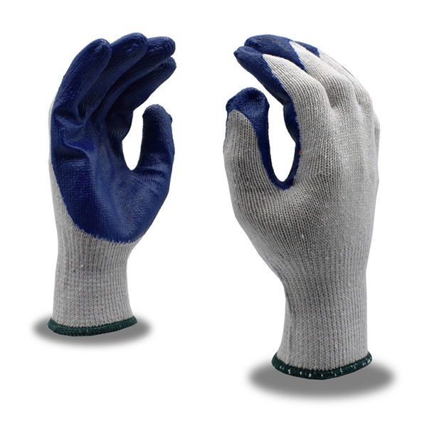 Cordova 3893 Gloves SZ LG Blue Latex Palm Coating