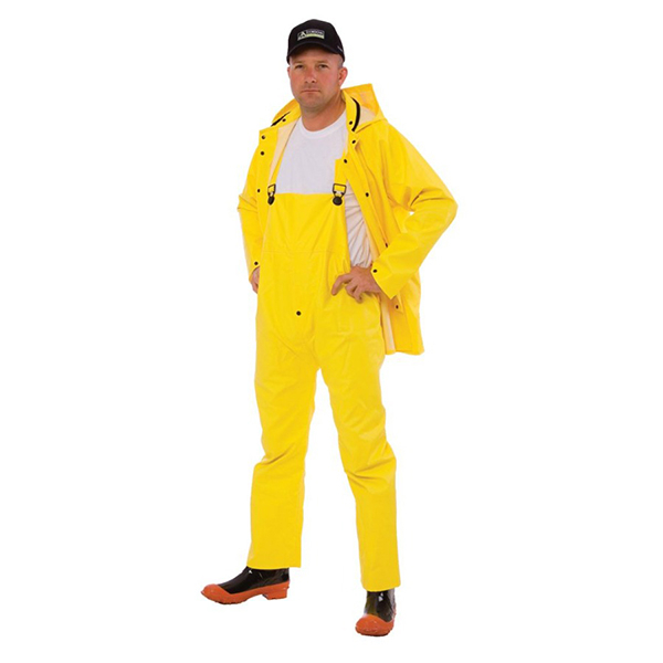 Cordova Safety StormFront™ 3-Piece Premium Rain Suit Size Large Yellow