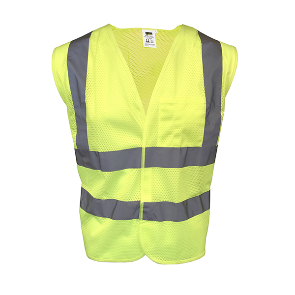 Safety Vest Class 2 Lime Mesh