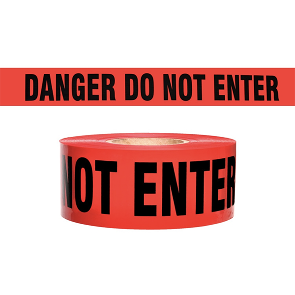 Danger Tape "Do Not Enter" 3" x 1000'