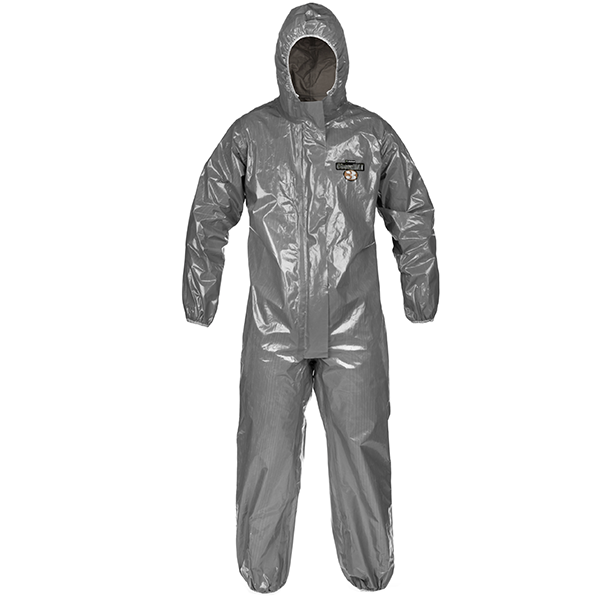 Lakeland ChemMax® 3 Coverall Large Respirator Hood Fit Elastic Wrists and Ankles