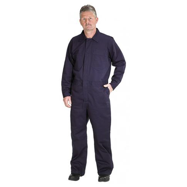 Lakeland FR Cotton Coveralls Large Navy 7 oz.