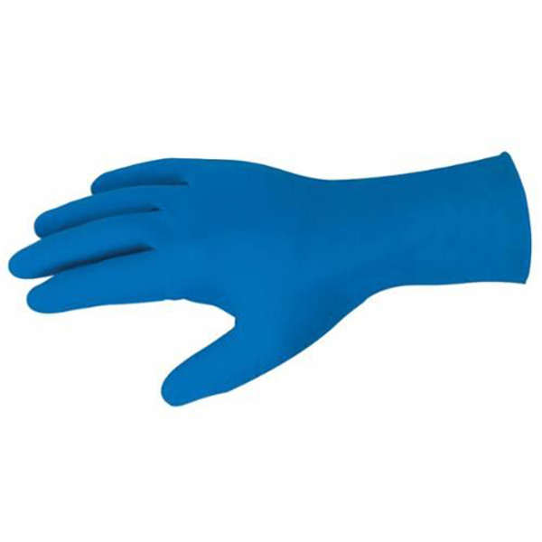MCR Safety® 5049 Gloves Latex SZ XL Blue 11 Mil 50/Box Powder Free