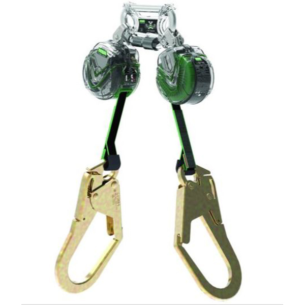 MSA® V-Tec Mini PFL Twin-Leg 6' 36CL Large Hooks