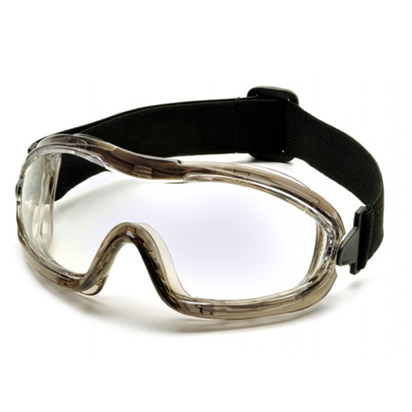 Pyramex G704T Chemical Goggles Clear Anti-Fog Lens Indirect Vent