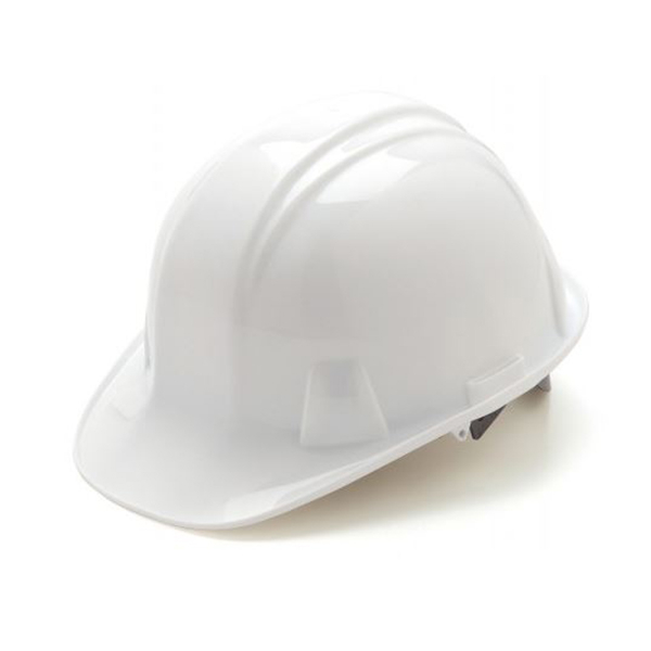 Pyramex SL-Series Hard Hat Cap Style White Ratchet Suspension