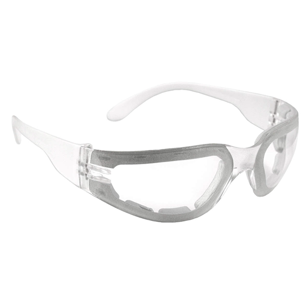 Radians Mirage Foam Safety Glasses Clear Lens