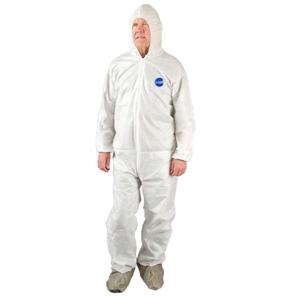 Micro Porous Disposable Coverall X-Large Hood & Boots