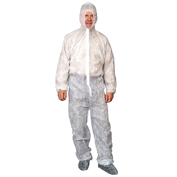 Poly-Pro Disposable Coverall 3X-Large Hood & Boots