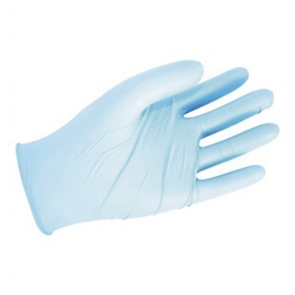 Glove:Blue Nitrile;5.5m;PF;LG