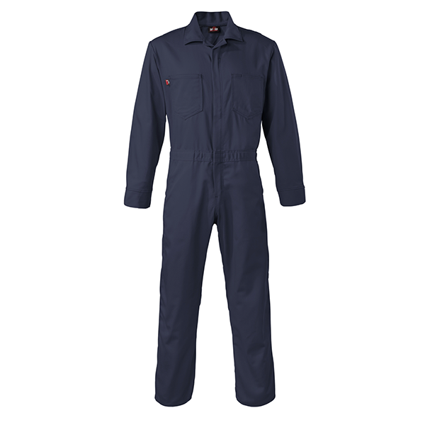 Saf-Tech 9 oz. Indura Contractor Coverall 3X-Large Navy