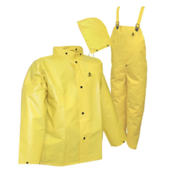 Tingley DuraScrim™ 3-Piece Rain Suit Large Yellow