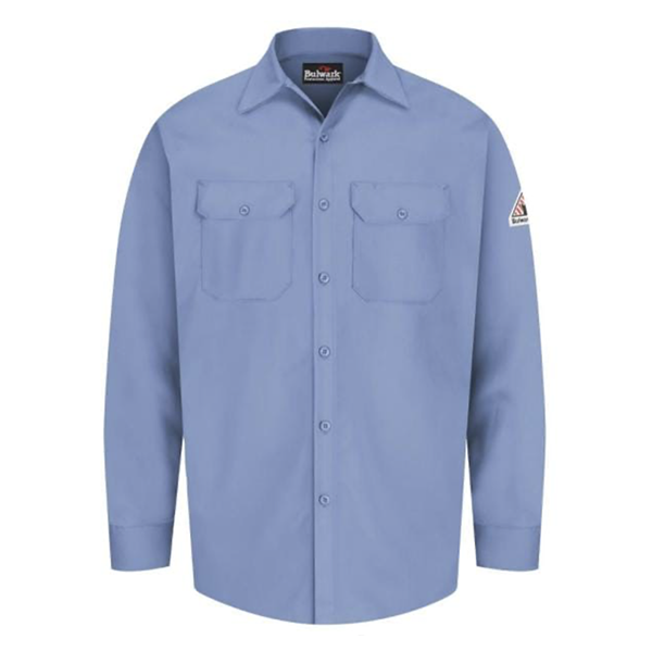 Excel FR® Work Shirt Large Light Blue