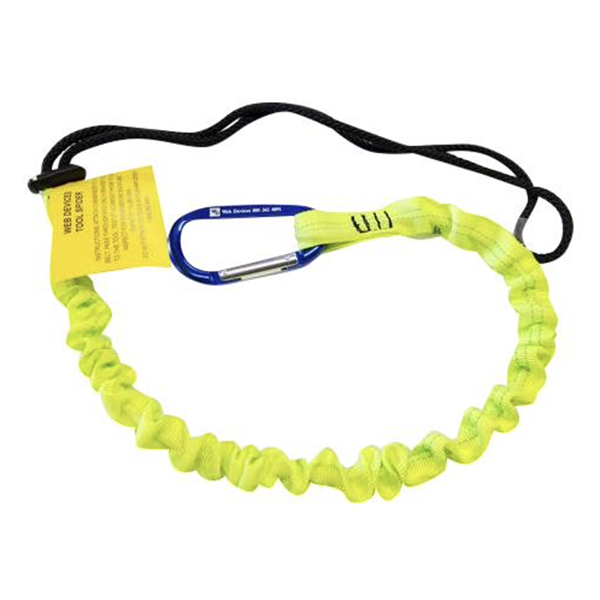 Web Devices Tool Keeper Lanyard Yellow 15 lb